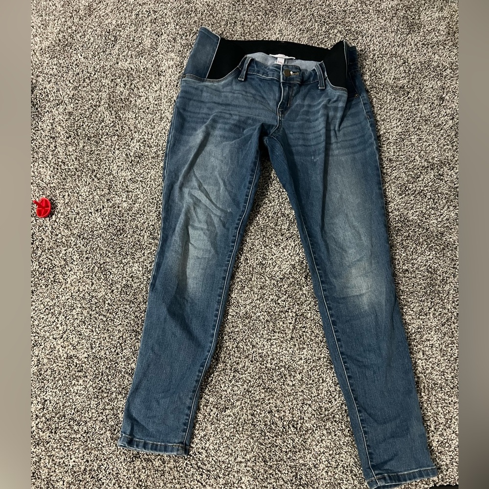 Maternity pants side panel